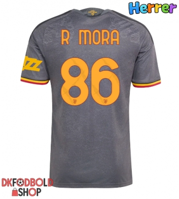 AS Roma Rodrigo Mora #86 Tredje trøje 2026-27 Kort ærmer AS Roma Rodrigo Mora #86 Tredje trøje 2026-27 Kort ærmer